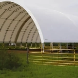 Tensile Fabric Hanger Structures