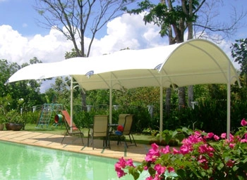 Swimming Pool Tensile Structure Bangalore