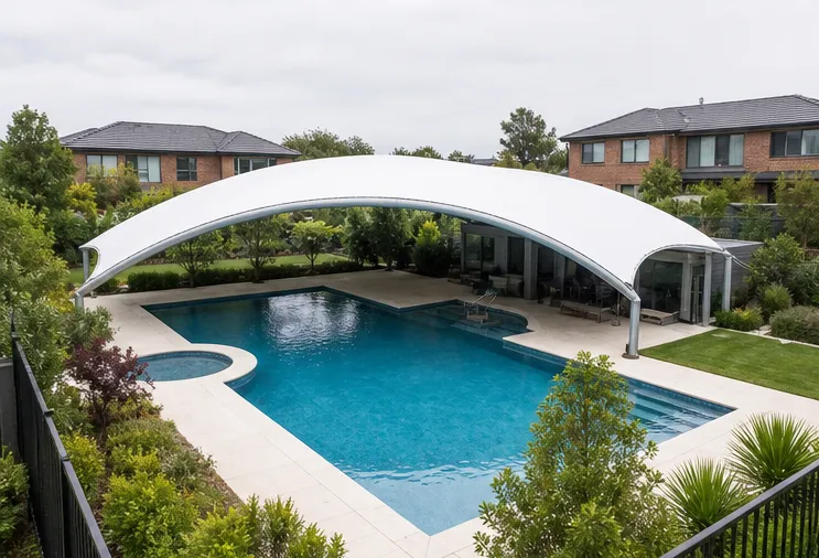 Tensile Structure Pool Installation India