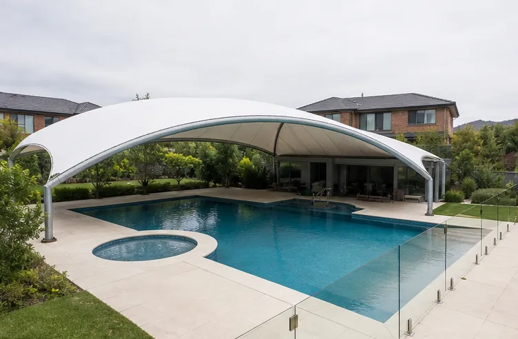 Premium Pool Shade Structure Pune