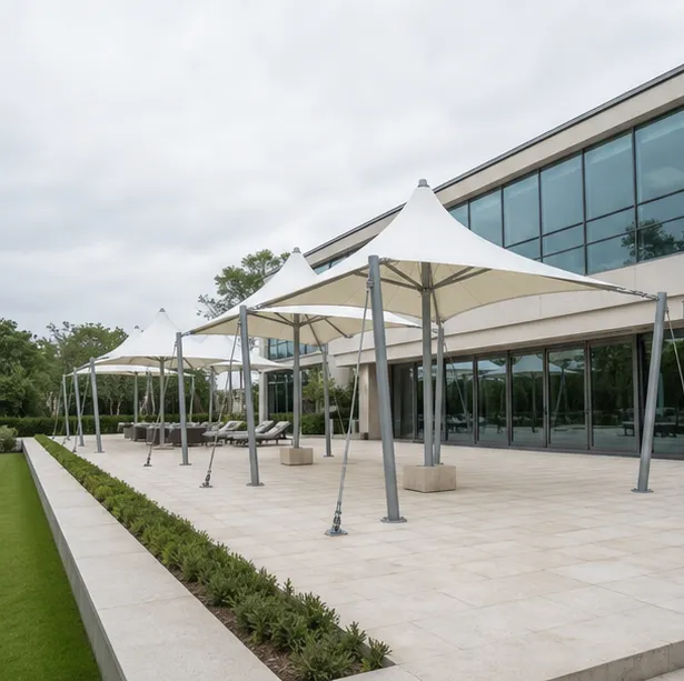 Swimming Pool Tensile Structure Bangalore