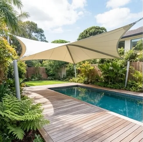 Premium Pool Shade Structure Hyderabad