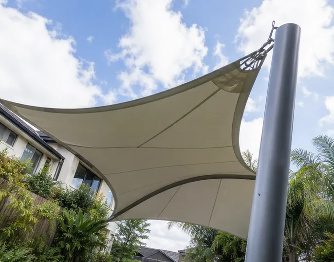 Swimming Pool Tensile Structure Installation Process Hyderabad
