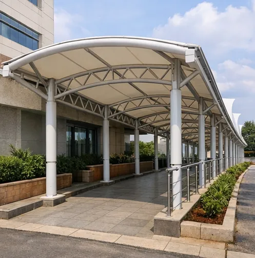 Office Walkway Tensile Canopy Bangalore