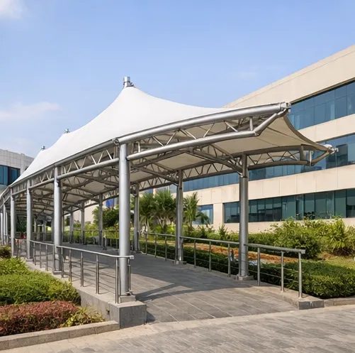 Walkway Covering Structure