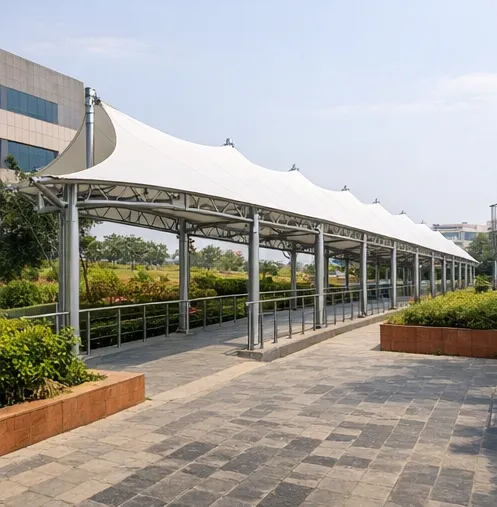 Pedestrian Walkway Tensile Structure India