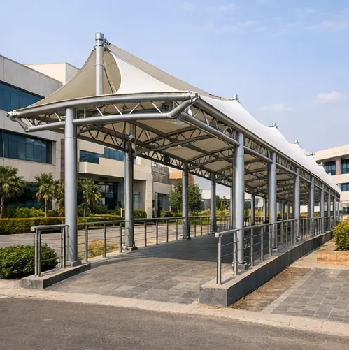 Office Walkway Tensile Canopy Chennai