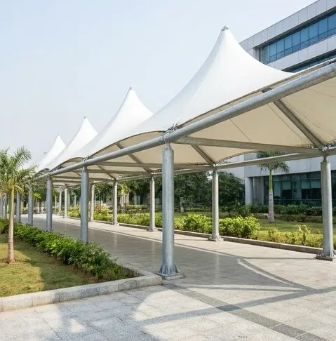 Pedestrian Walkway Tensile Structure India
