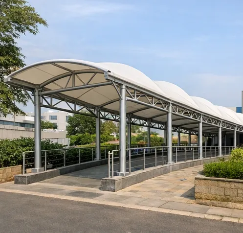Covered Walkway Tensile Canopy Mumbai