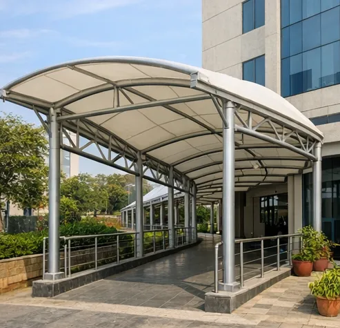 Office Walkway Tensile Canopy Mumbai