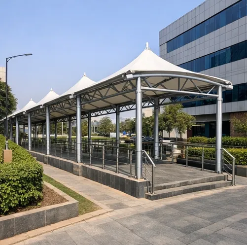 Walkway Tensile Structure Pune Manufacturer