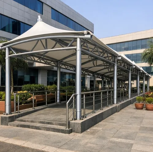 Covered Walkway Tensile Canopy Pune